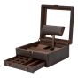 WOLF Earth Watch Stand Box - Coffee