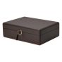 WOLF Earth 5 Piece Watch Box With Storage - Coffee