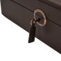 WOLF Earth 5 Piece Watch Box With Storage - Coffee