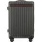 The carry on luggage Grey/Chocolate Carl Friederik