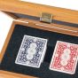 Manopoulus Playing Cards Case - Walnut Wood
