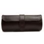 Wolf x WM Brown Watch Roll with Cigar Case
