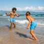 Son of a Beach Father & Son Swim Shorts Flamingo - Royal Blue