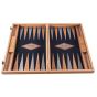 Manopoulus American Walnut Backgammon Set - Black Oak