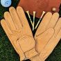 Leather Golf Glove Vintage Tan