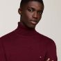 Tommy Hilfiger Cotton Cashmere Turtleneck - Rouge