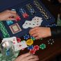 Leather Poker Set