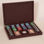 Leather Poker Set 