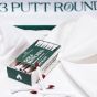 3 Putt Round Golf Tee Matches - Green