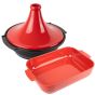 Peugeot Tajine & Oven Set - Red