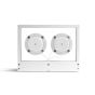 Transparent Small Transparent Bluetooth Speaker - White