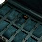 WOLF British Racing 10-teilige Uhrenbox - Grün