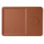 Timo Desk Charger And Accessory Tray - Brown