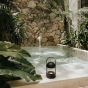 Transparent Light Wireless Bluetooth Sound Speaker - Black