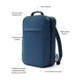 Baltimore Reise Rucksack - Blau