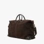 Harvard Deluxe Travel Duffel Bag - Large - Dark Brown