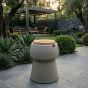 Personalised Bubalou Champ Stool & Ice Bucket - Taupe
