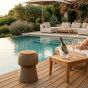 Personalised Bubalou Champ Stool & Ice Bucket - Taupe