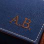 Personalised Five Places Watchcase - Blue