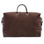 Personalised Harvard Duffel Bag Peachskin - Large - Chocolate