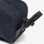 Waxed Sport Toiletry Bag - Blue