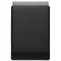 Woolnut Leather Sleeve for 16-inch MacBook Air - Black