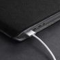 Woolnut Leather Sleeve for 16-inch MacBook Air - Black