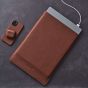 Woolnut Leather Sleeve for 16-inch MacBook Air - Cognac