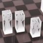 Jonathan Adler Acrylic Chess Set
