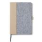Albon GRS Recycled Felt Notebook - Grey