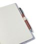 Albon Recycled Felt Notebook - Grey