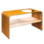 Artola table with shelf