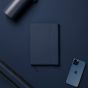 Baltimore GRS Certified Paper & PU Notebook - Navy