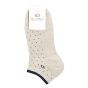 Billybelt cotton ankle socks mottled square
