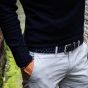 BILLYBELT Club braided belt peach