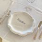 Incartato Ceramics Issues Dinner Plate – "Bitch You Better Keep My Glass Full"
