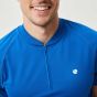 Björn Borg Ace Performance Zip Polo - Classic Blue