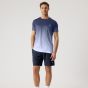 Björn Borg Ace Printed T-Shirt - Faded Blue