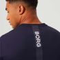 Björn Borg Ace T-shirt Stripe - Navy