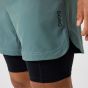 Björn Borg Borg 2-in-1 Shorts - Balsam Green