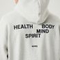 Björn Borg Borg Heavy Zip Hoodie - Light Grey