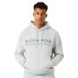 Björn Borg Sweat à capuche classique imprimé Borg - Gris clair