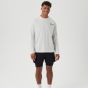 Björn Borg Borg Gym Long Sleeve T-Shirt - Light Grey