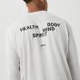 Björn Borg Borg Gym Long Sleeve T-Shirt - Light Grey