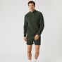 Björn Borg Borg Half Zip Fleece Pullover - Dark Green