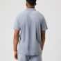 Björn Borg Borg Toweling Pool Shirt - Blue/Grey