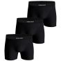 Björn Borg Organic Cotton Stretch Boxers 3-Pack - Black