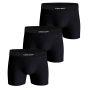 Björn Borg Premium Katoenen Stretch Boxershort 3-Pack - Zwart