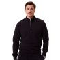 Björn Borg Centre Fleece Trui Met Halve Ritssluiting - Zwart
