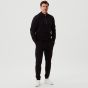 Björn Borg Centre Fleece Trui Met Halve Ritssluiting - Zwart